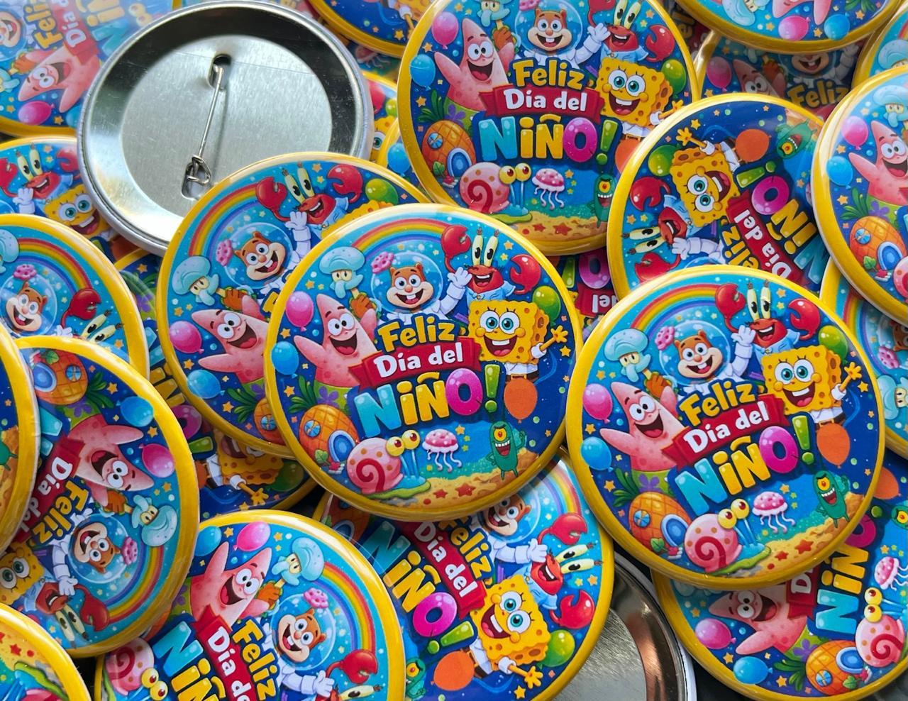 Botones pin — muestra 3